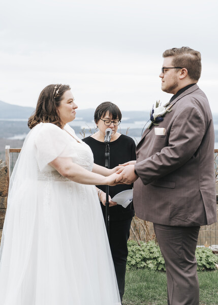 Sydney & Nathan’s Wedding was Officiated at Castle in the Clouds, Moultonborough, NH (1)